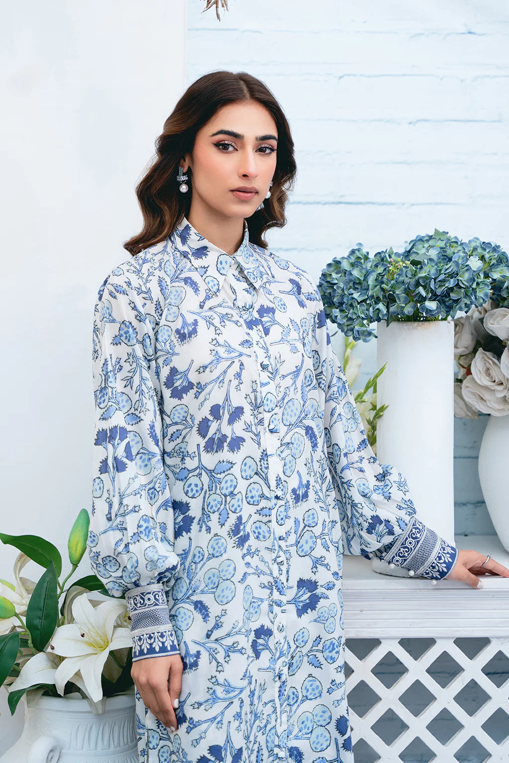 VANYA | LILAC LAWN SHIRT + PANTS | MEDIUM