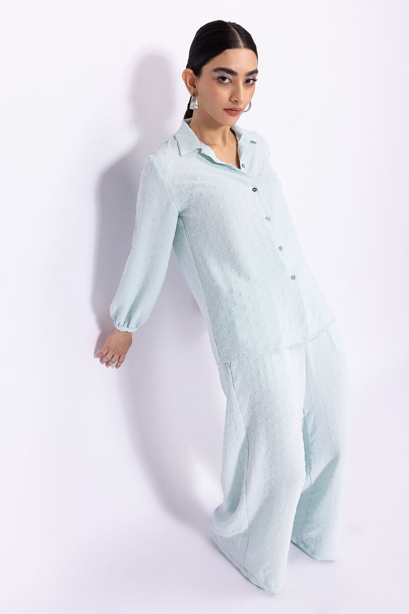 KHAADI| SKY BLUE | CO ORD