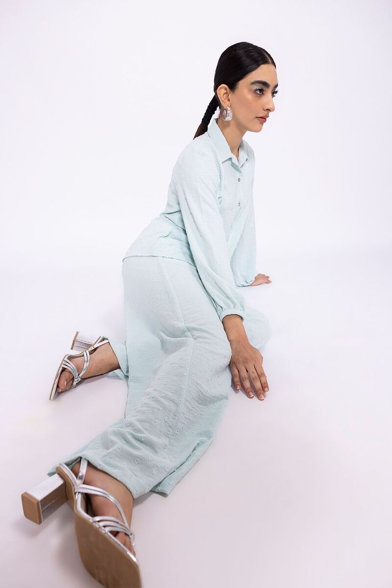 KHAADI| SKY BLUE | CO ORD
