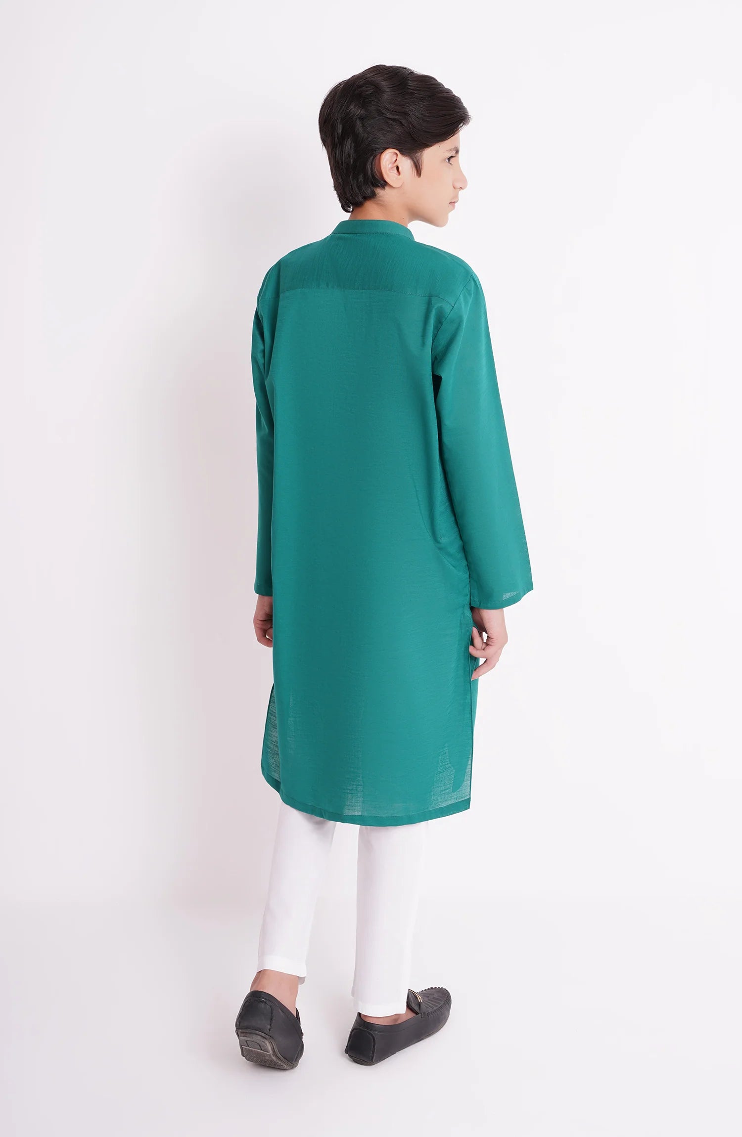 SHAHNAMEH |SEA GREEN KURTA PAJAMA | LITTLE BOYS | KIDS |10Y