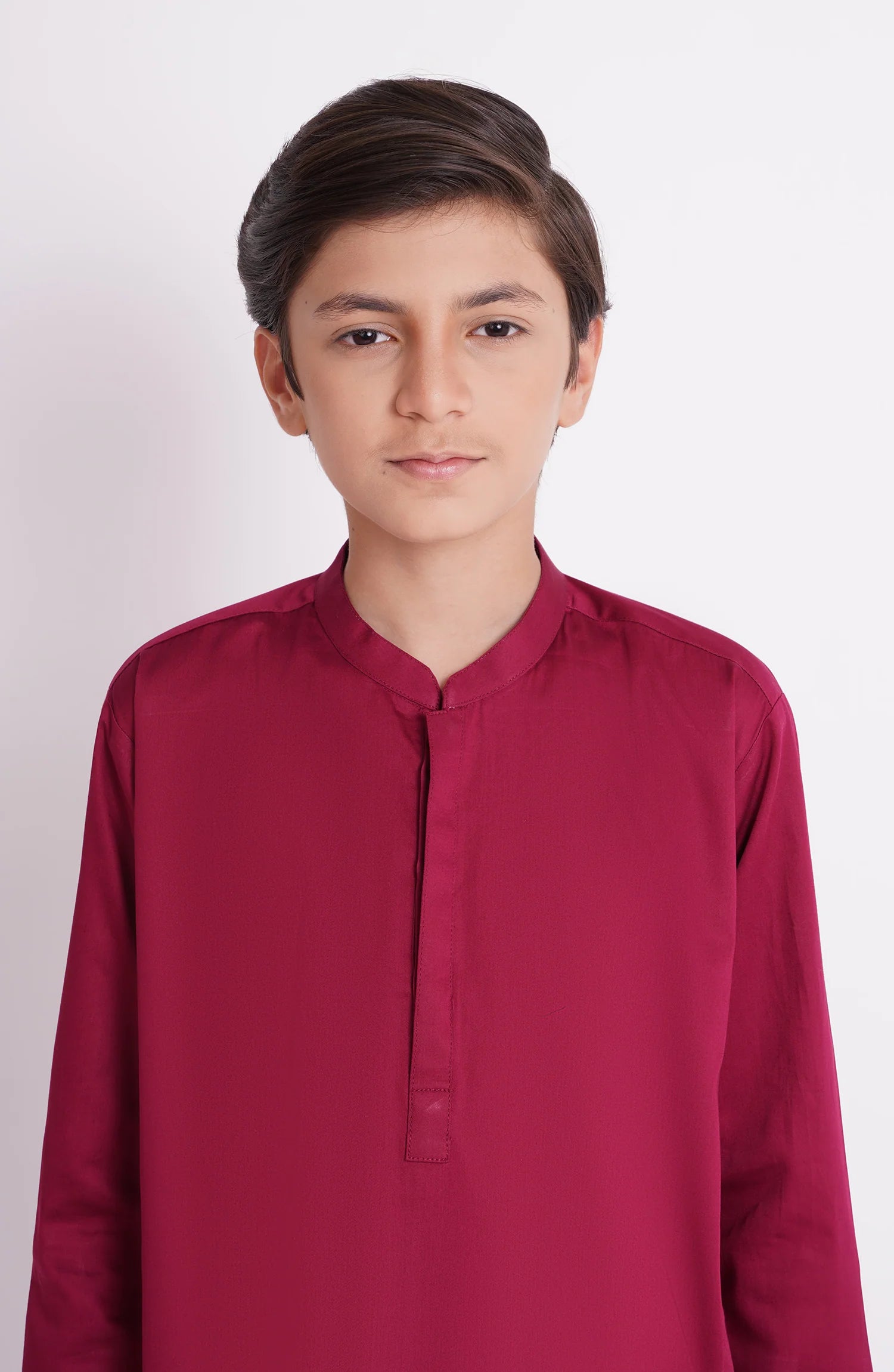 SHAHNAMEH | RED KURTA PAJAMA | LITTLE BOYS | KIDS |6Y
