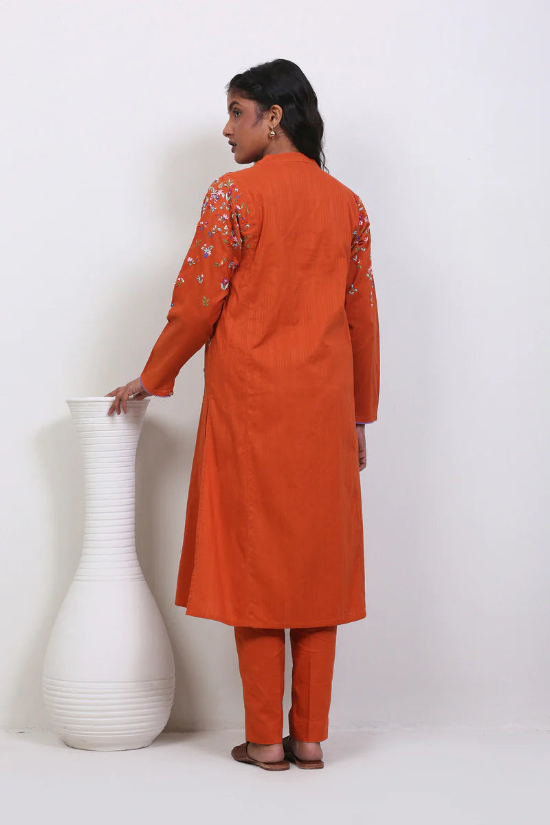 GENERATION | KHADDAR KURTA +PANTS | SMALL