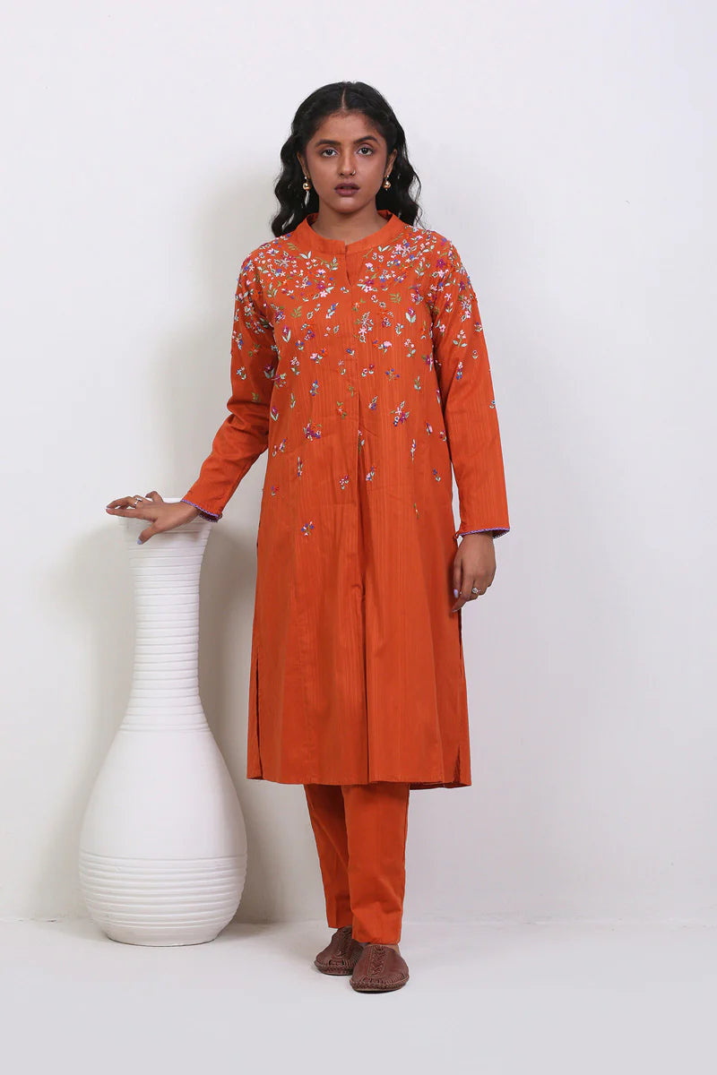GENERATION | KHADDAR KURTA +PANTS | SMALL
