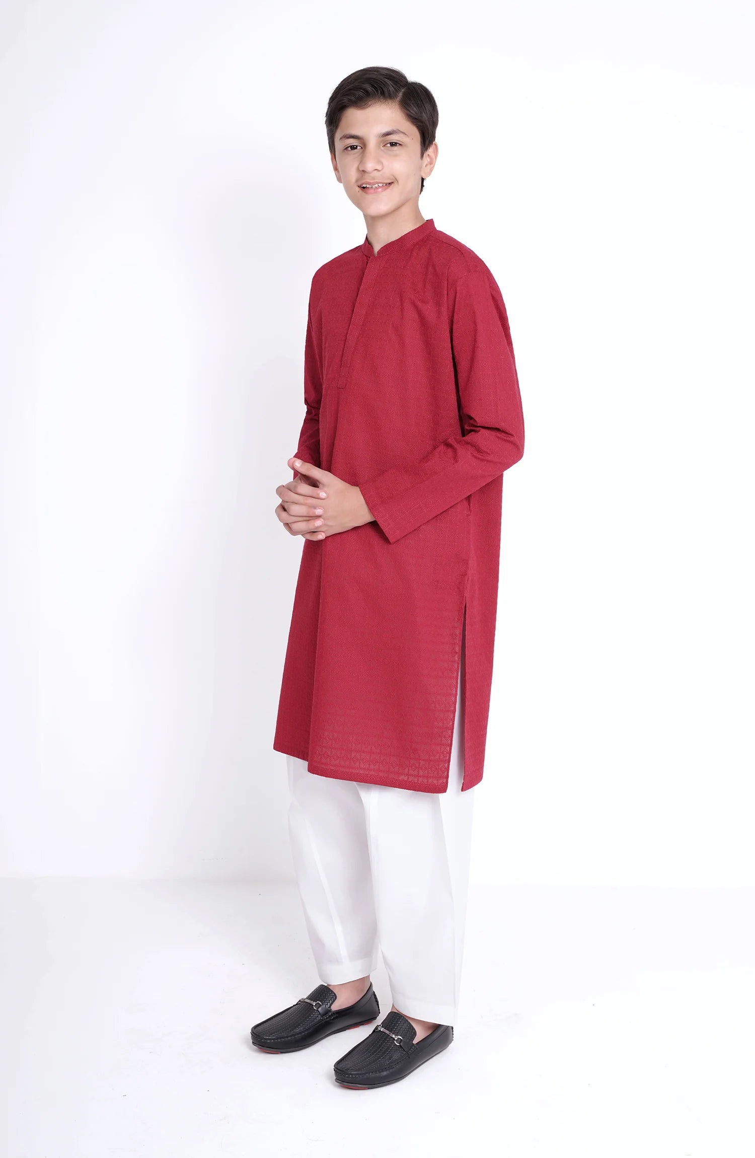 Red Kurta Pajama