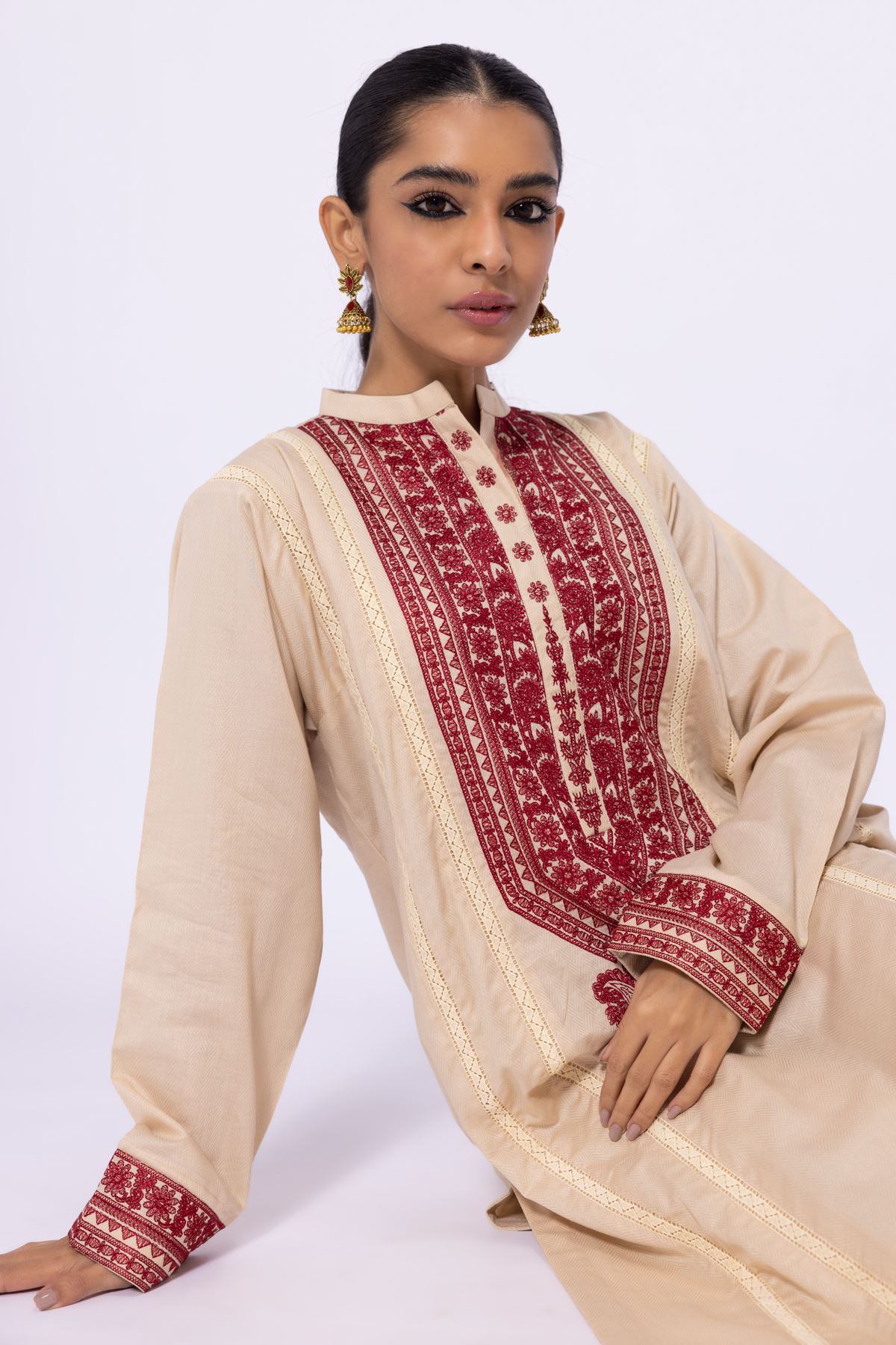 Classic Kurta Beige