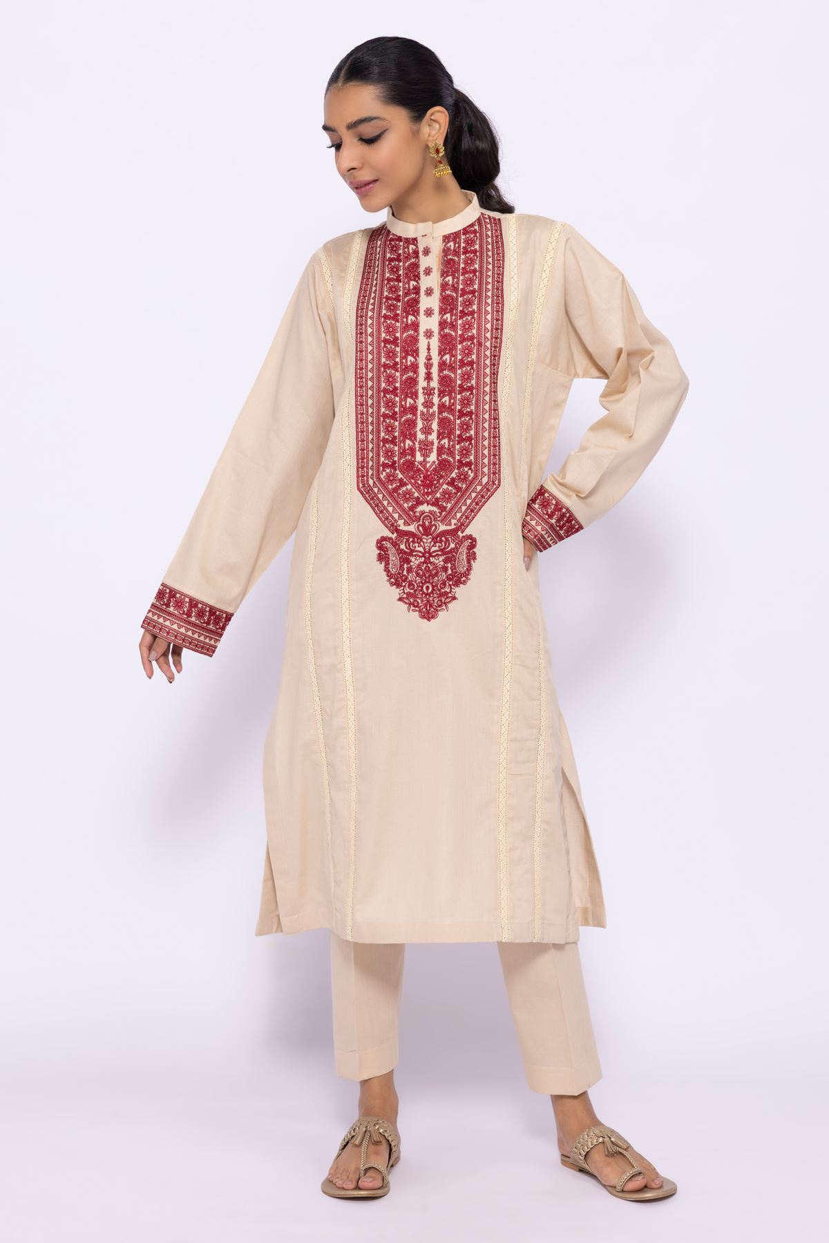 Classic Kurta Beige