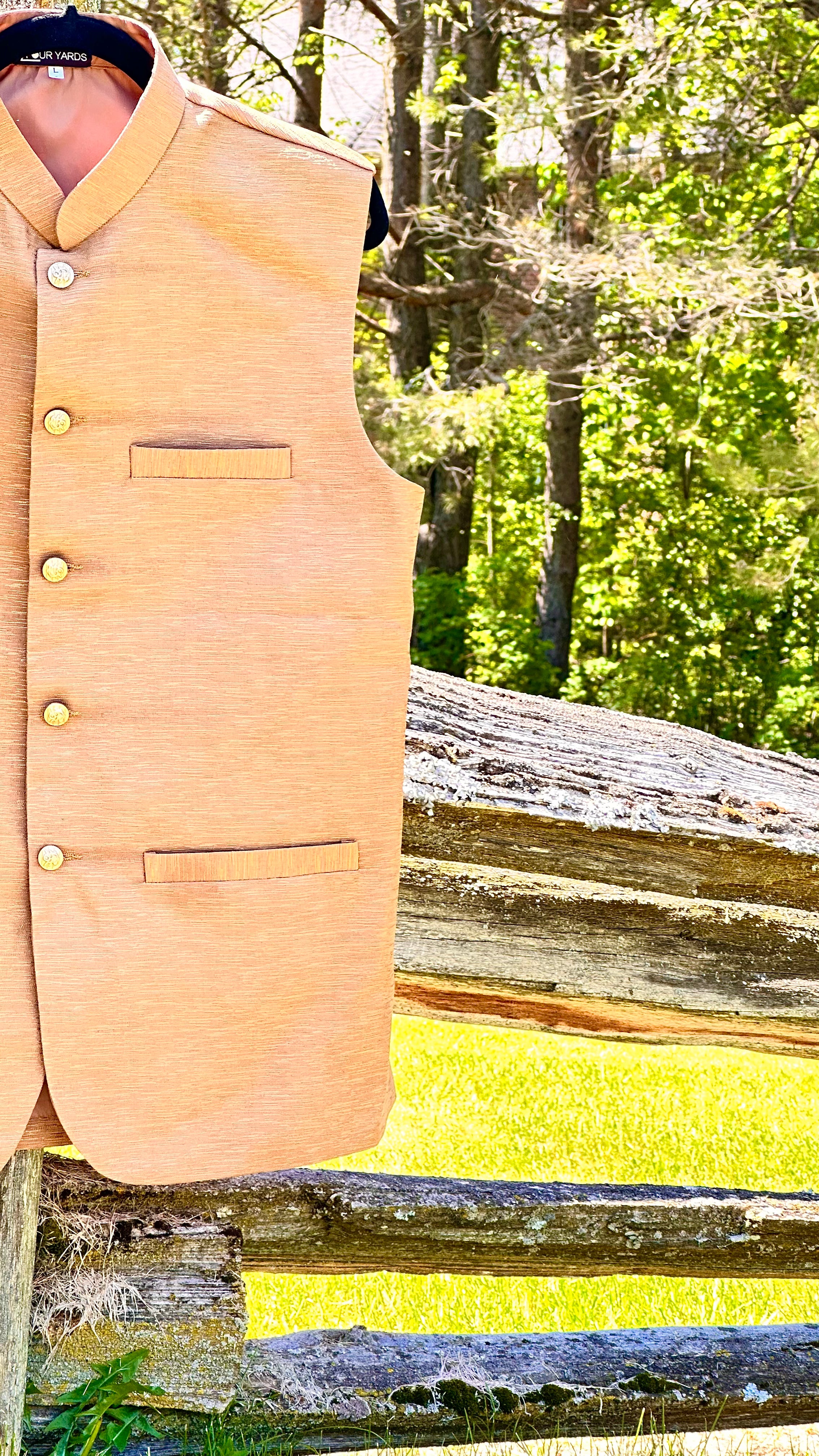 Golden Brown Waist Coat