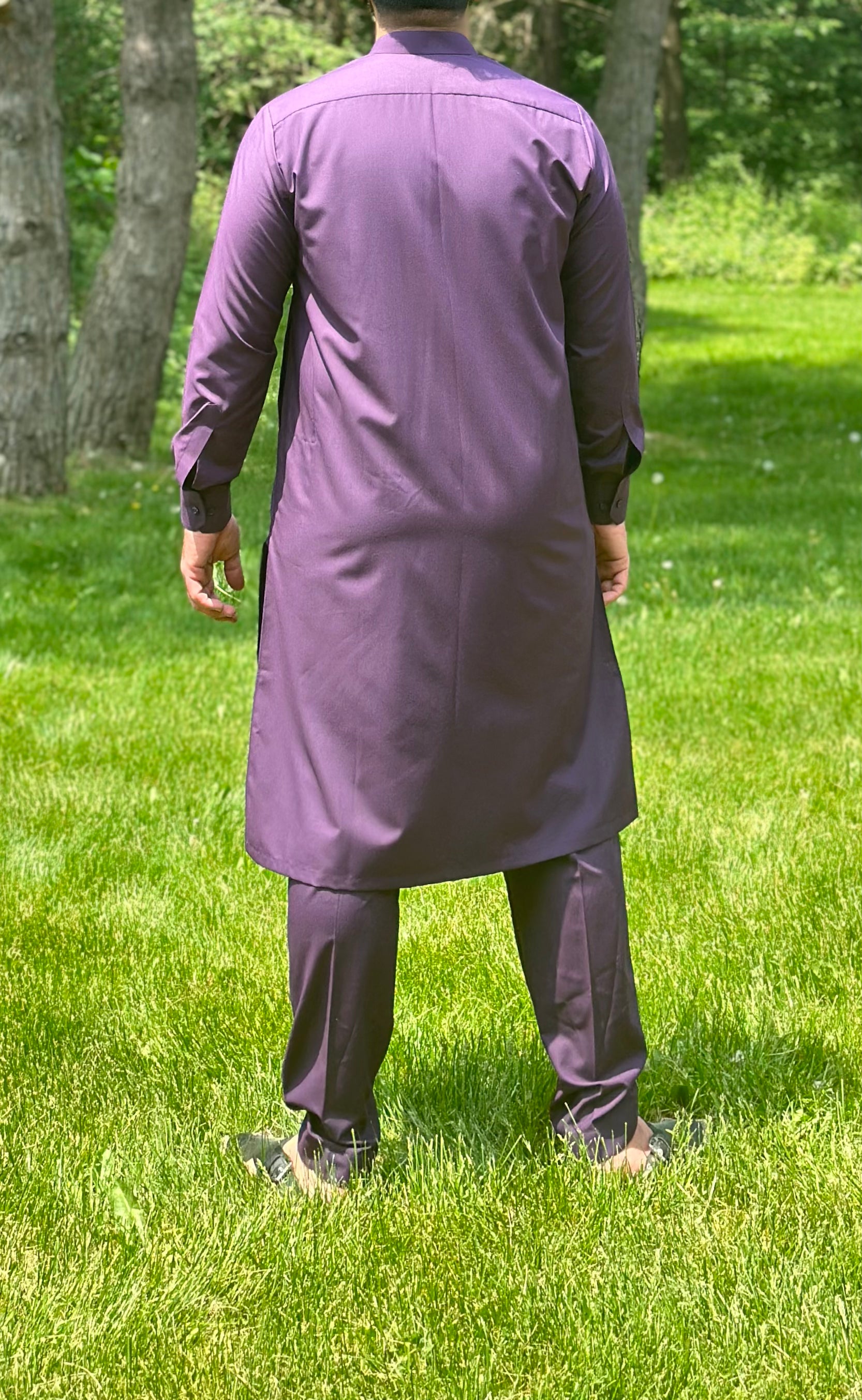 Purple Kurta Pajama